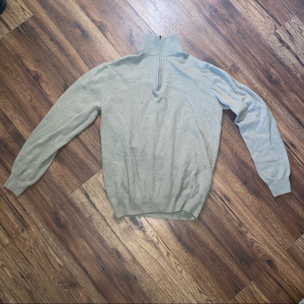 Quarter Zip Sweater
